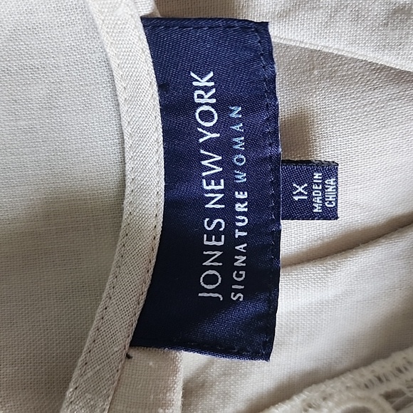 JONES NEW YORK WOMAN'S TUNIC TOP - Picture 8 of 9